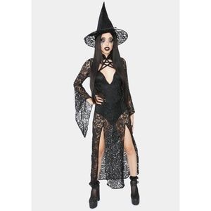 NWT Lace Witch Costume